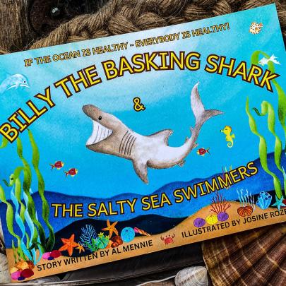 Billy the Basking Shark by Al Mennie