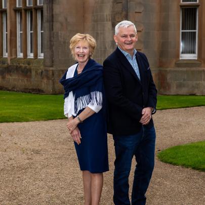 Lady Hermon and Stephen Walker Bangor Castle